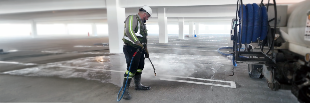 Line Stripe Removal at Warner Bros Studio Lot