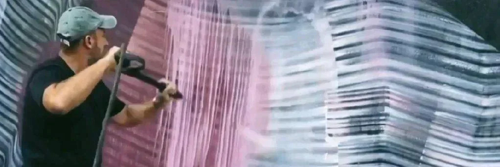 Do you recommend a hot water or cold water pressure washer for graffiti removal?