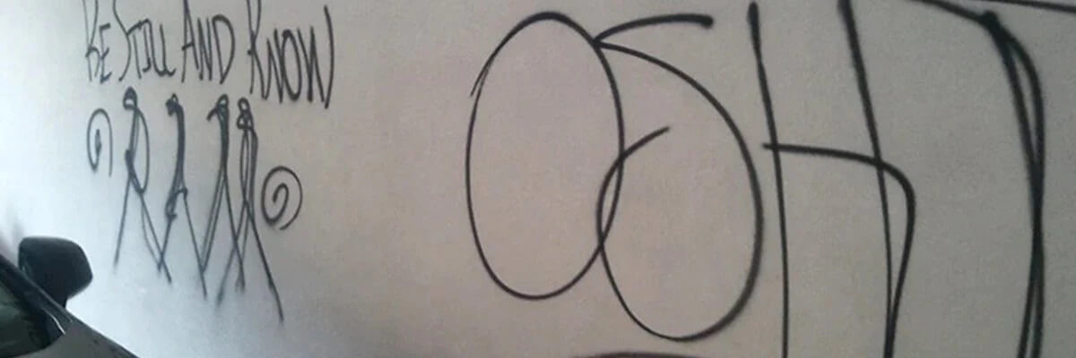 How to remove graffiti from Stucco and Exterior Insulation Finishing Systems (EIFS) such as Dryvit